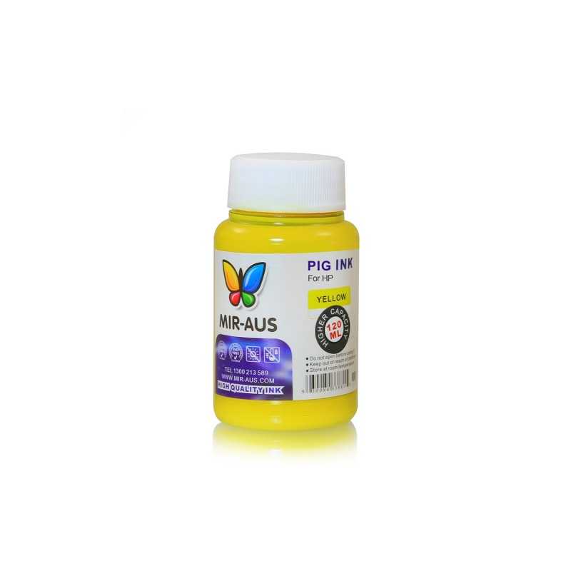 120 ml Yellow pigment ink for HP printers
