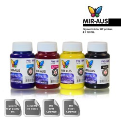 120 ml 4 Colours pigment ink for HP printers