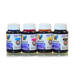 120 ml 4 Colours dye ink for HP printers