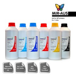 1 Litre 6 colours dye ink for HP printers