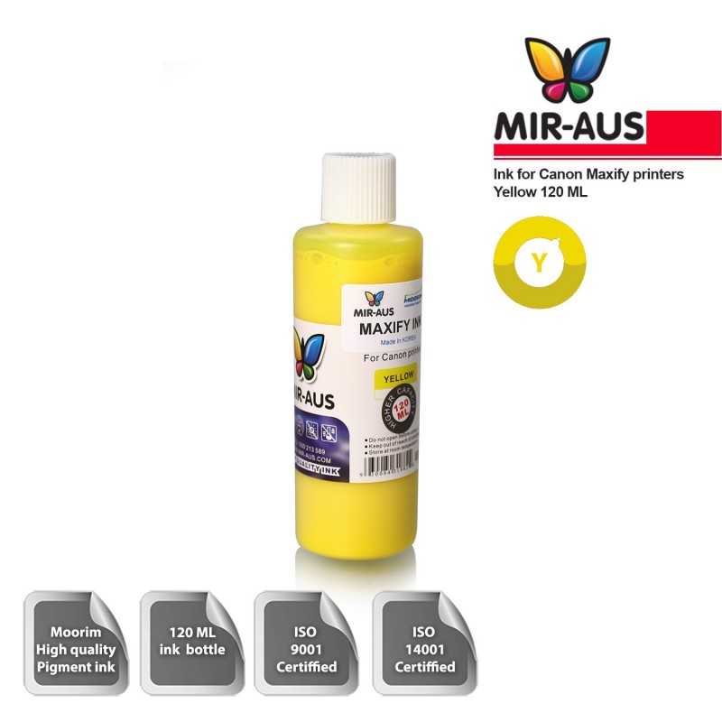 120 ml Yellow pigment ink for Canon Maxify