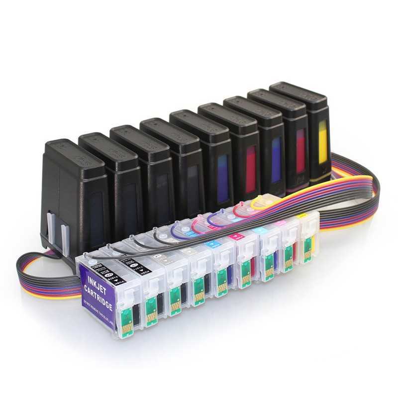 Uso de sistema de abastecimento de tinta para EPSON R3000 Uso de sistema de abastecimento de tinta para EPSON R3000