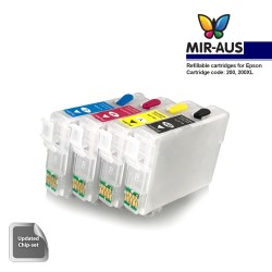 Refillable ink cartridges for Epson WorkForce WF-2530
