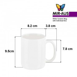 Ceramic White Mug Grade AAA
