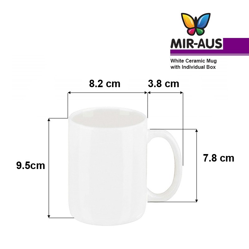 Sublimation Ceramic White Mug Grade AAA