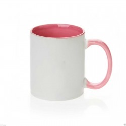 Ceramic Mug Inner Handle Pink 48 pieces