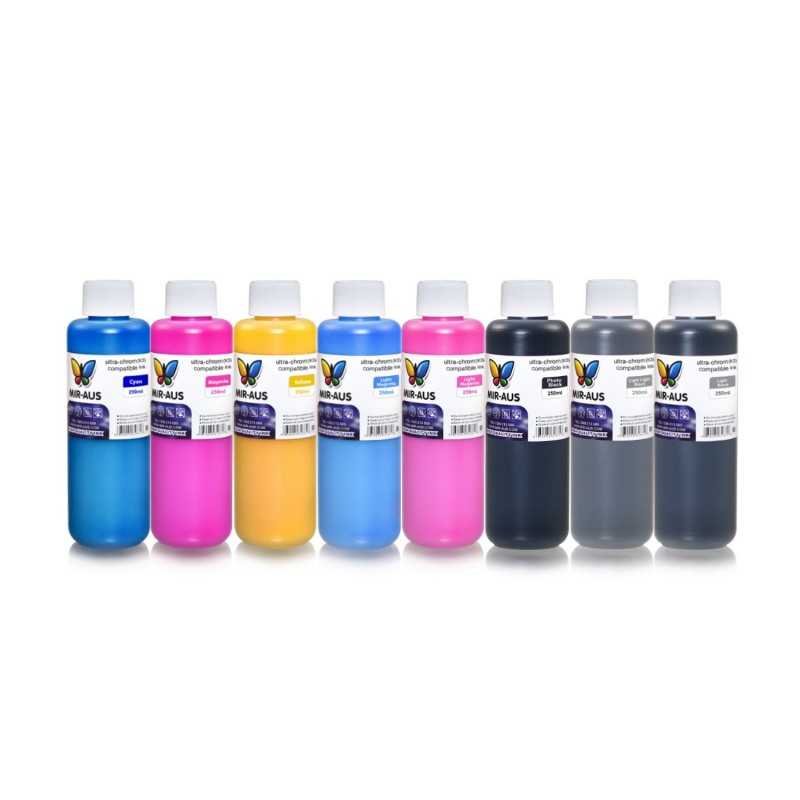 Tinta Ultra para impressoras de grande formato 8x250ml Tinta Ultra para impressoras de grande formato 8x250ml