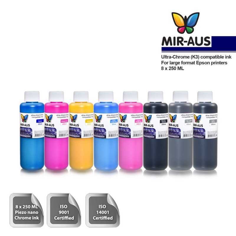 Ultra ink for wide format printers 8x250ml