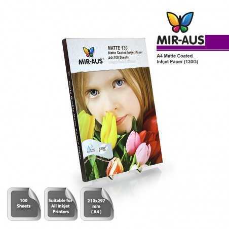 A4 130G Matte Coated Inkjet Paper