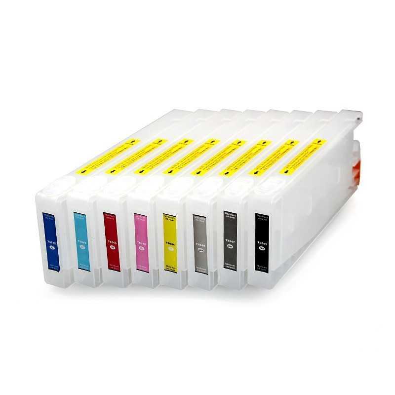 Cartuchos recarregáveis para Stylus Epson Pro 7880 Cartuchos recarregáveis para Stylus Epson Pro 7880