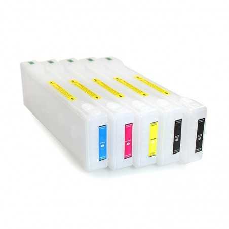 Refillable ink cartridges for Epson 7700 9700 7710 9710