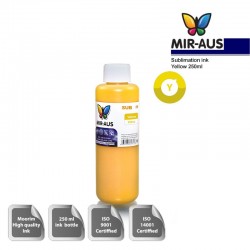 250 ml Yellow sublimation ink