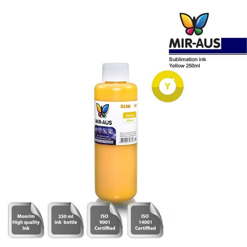 250 ml Yellow sublimation ink