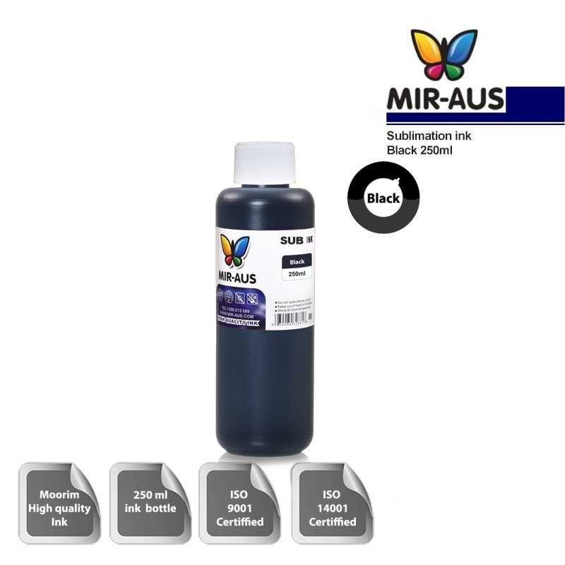 250 ml Black sublimation ink