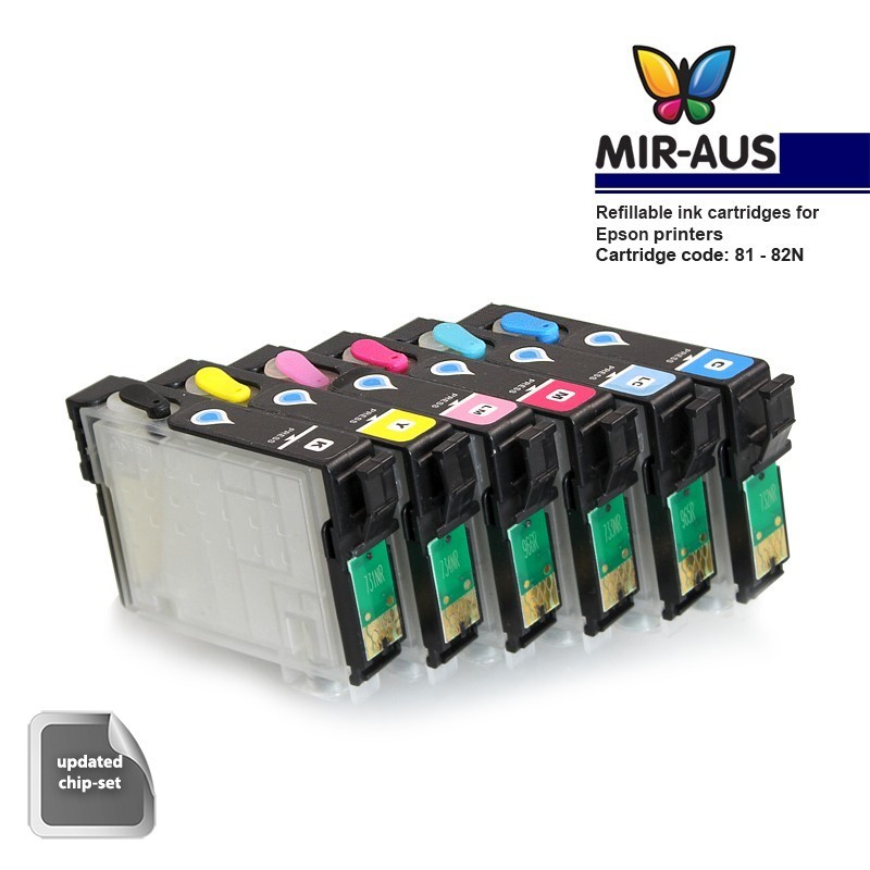 Mir Aus Online Shopping Refillable Ink Cartridge Epson Artisan 730 82n In 6400