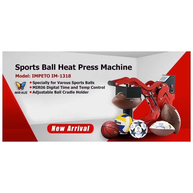 Ball Logo Heat Press IMPETO IM-1318