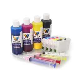 Refillable cartridge with sublimation ink for Epson