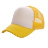 Unisex Trucker Foam Cap Mesh Snapback Baseball Hat Plain Visor Adjustable