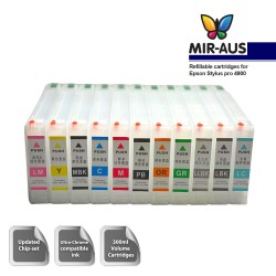 MIR-AUS Refillable ink cartridges for Epson Stylus Pro 4900