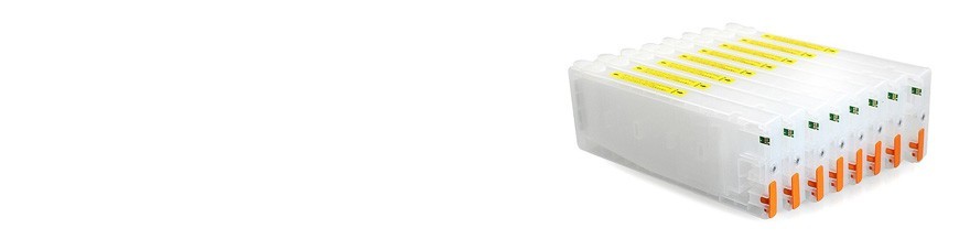 Utilizan cartuchos rellenables para Epson pro 9880