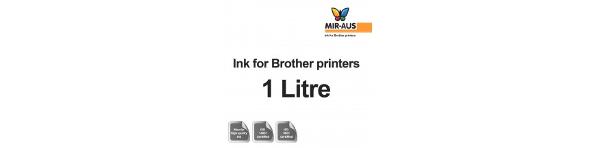 Genopfyldelige blæk 1 liter flaske for brother-printere