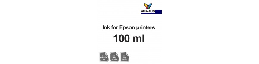 Flacon de 100 ml d’encre rechargeables pour imprimantes Epson