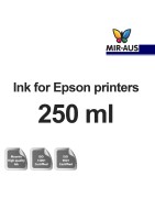 زجاجة 250 مل الحبر القابلة لإعادة الملء لطابعات Epson
