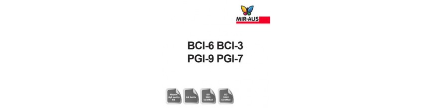 Refillable ink 250 ml cartridge code : BCI-6 BCI-3 PGI-9 PGI-7