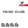 PGI-525-CLI-526 1-litre