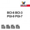 BCI-6 BCI-3 PGI-9 PGI-7 1-litre