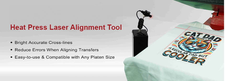 Heat Press Laser Alignment Tool