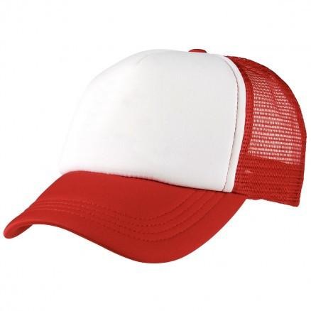 Men's Solid Plain Baseball Cap Mesh Flat Trucker Snapback Visor